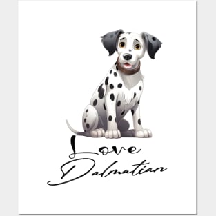 Dalmatian Dog Posters and Art